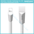 TPU flach Rhombic Design Lade Micro USB Cord Daten Sync Lightning Kabel für iPhone Android Phone